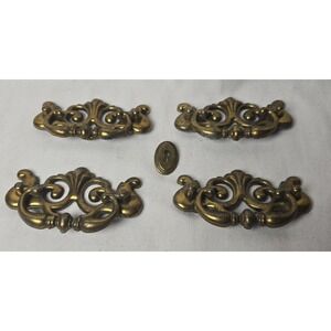 Bat Wing Dresser Pulls Set Of 4  3" Center‎ KBC2 Marking Made In Canada